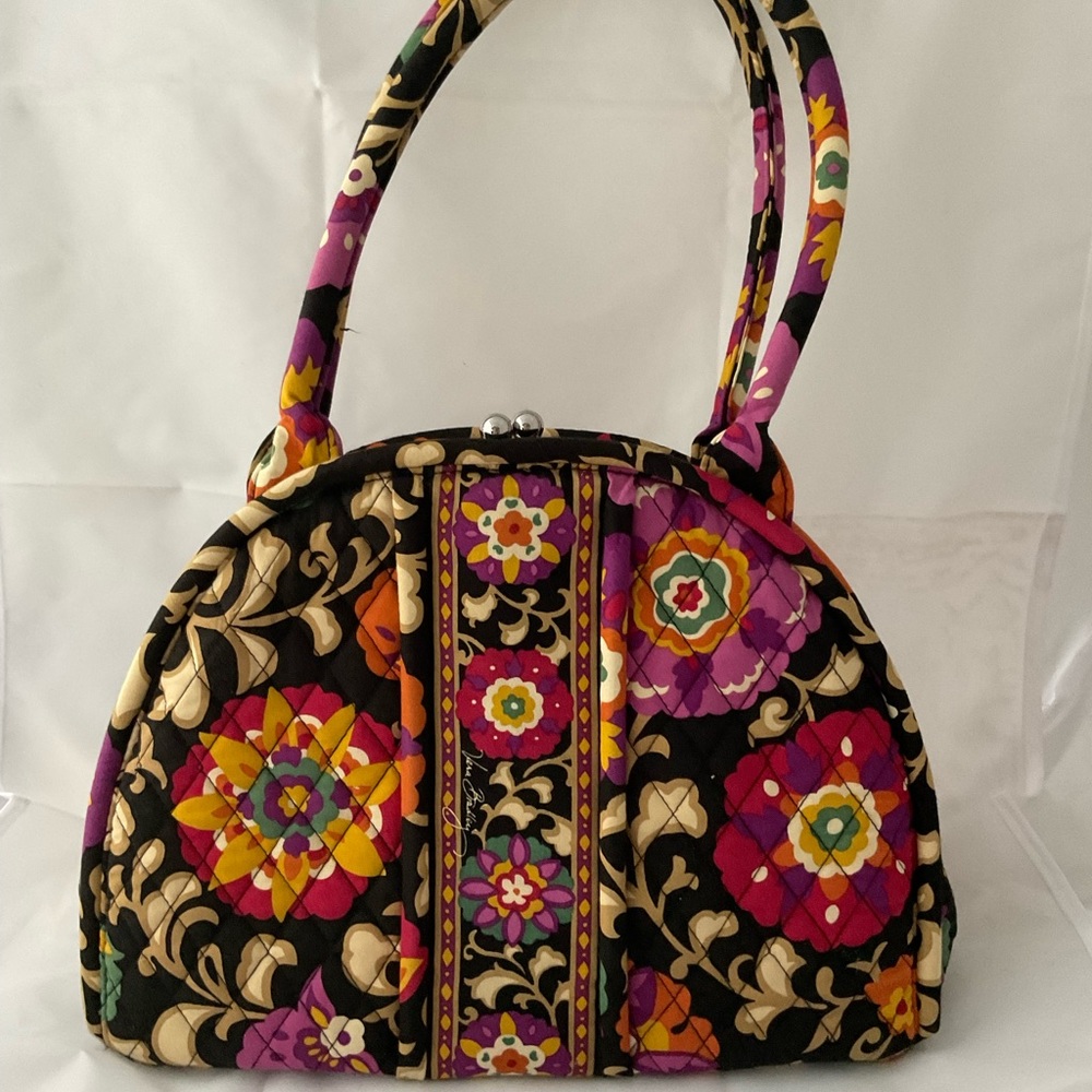 Vera Bradley Suzani Colorful Patterned Satchel